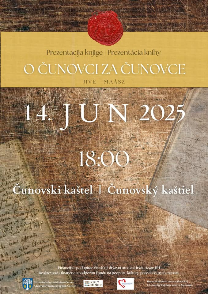 Prezentacija knjige O Čunovci za Čunovce/Prezentácia knihy O Čunovci za Čunovce