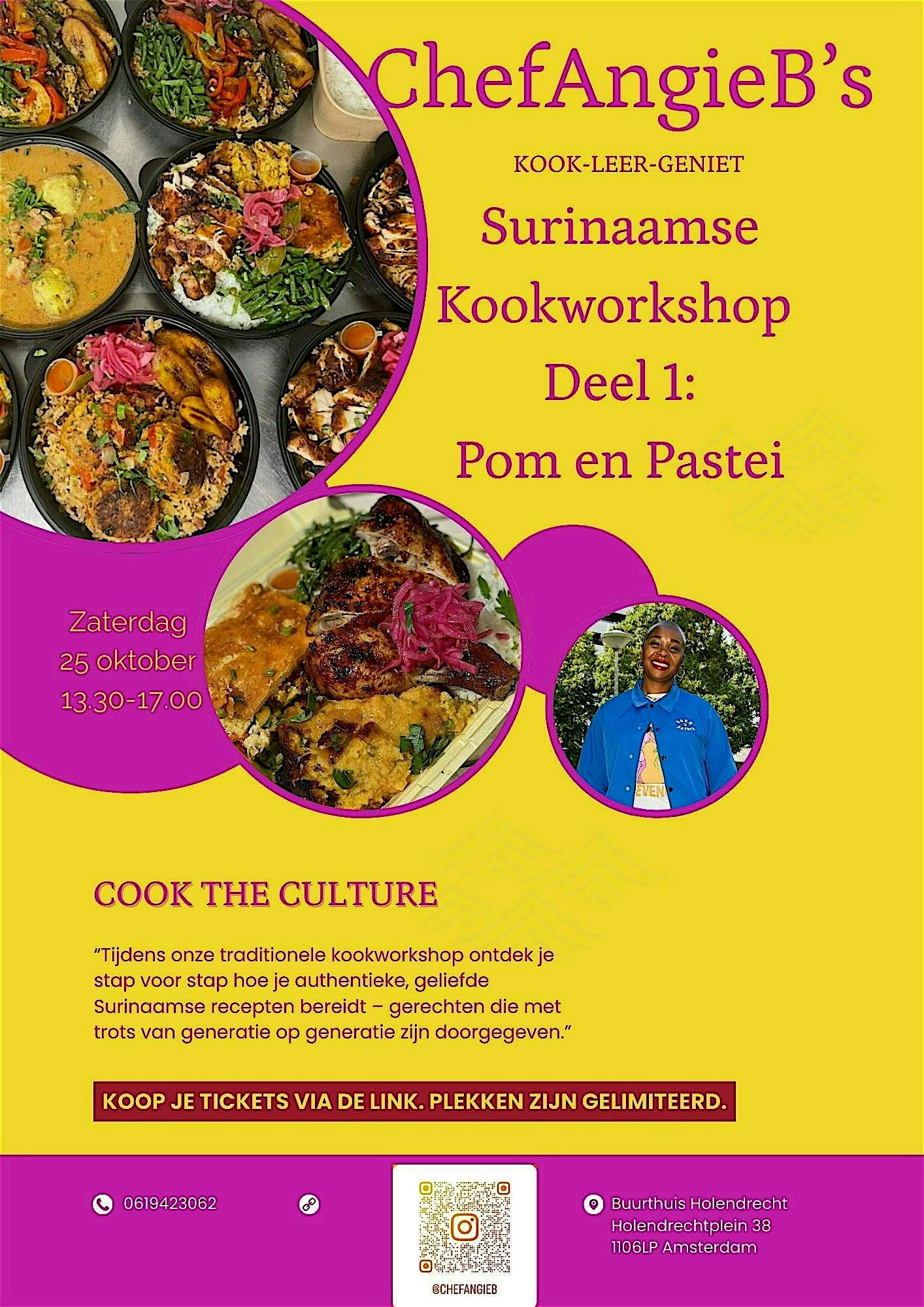 ChefAngieB’s Surinaamse Kookworkshop