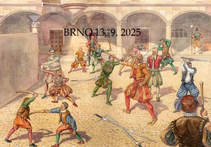 Bojuj jako rytíř Kingdom Come: Deliverance, longsword, tesák, štít, dýka, veřejný workshop