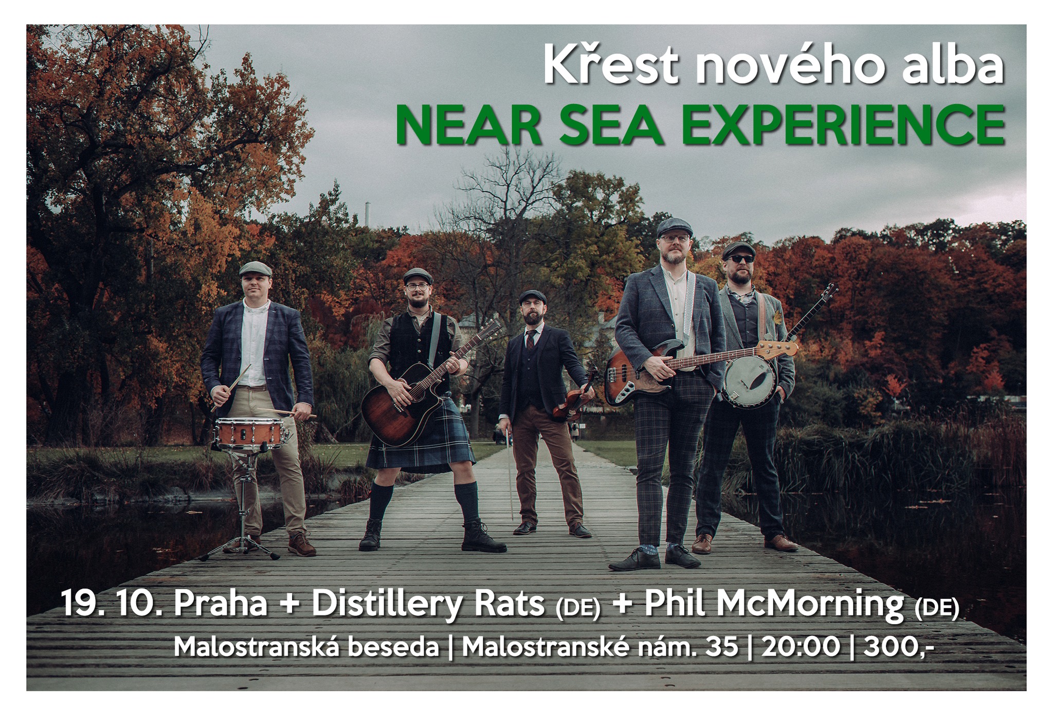 Five Leaf Clover křtí nové album (Praha)