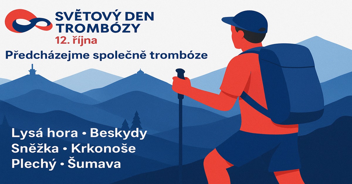 Výšlap pro Světový den trombózy 12. října