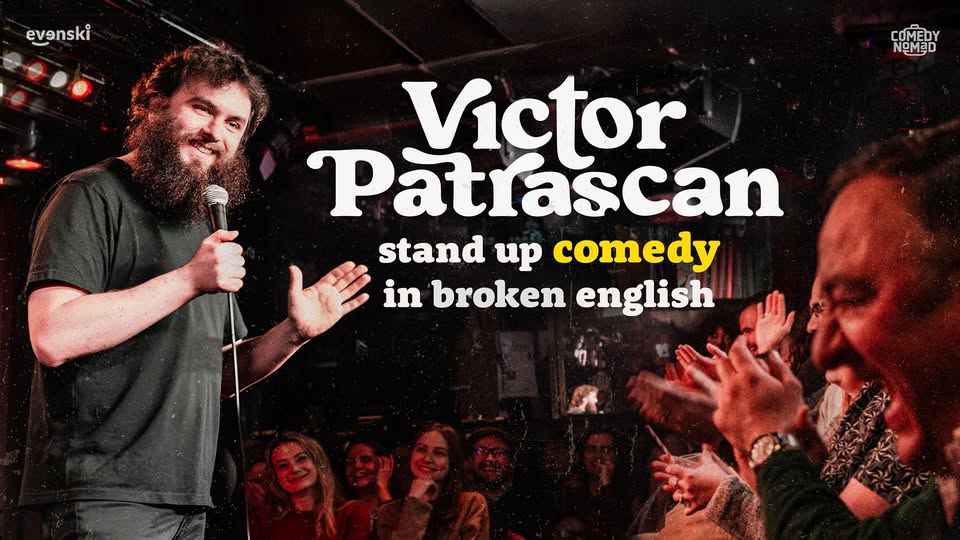 Stand up Comedy in broken English • Victor Patrascan in Kuala Lumpur