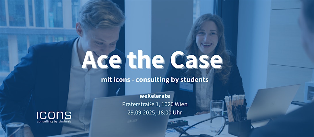 Case Workshop mit icons - consulting by students