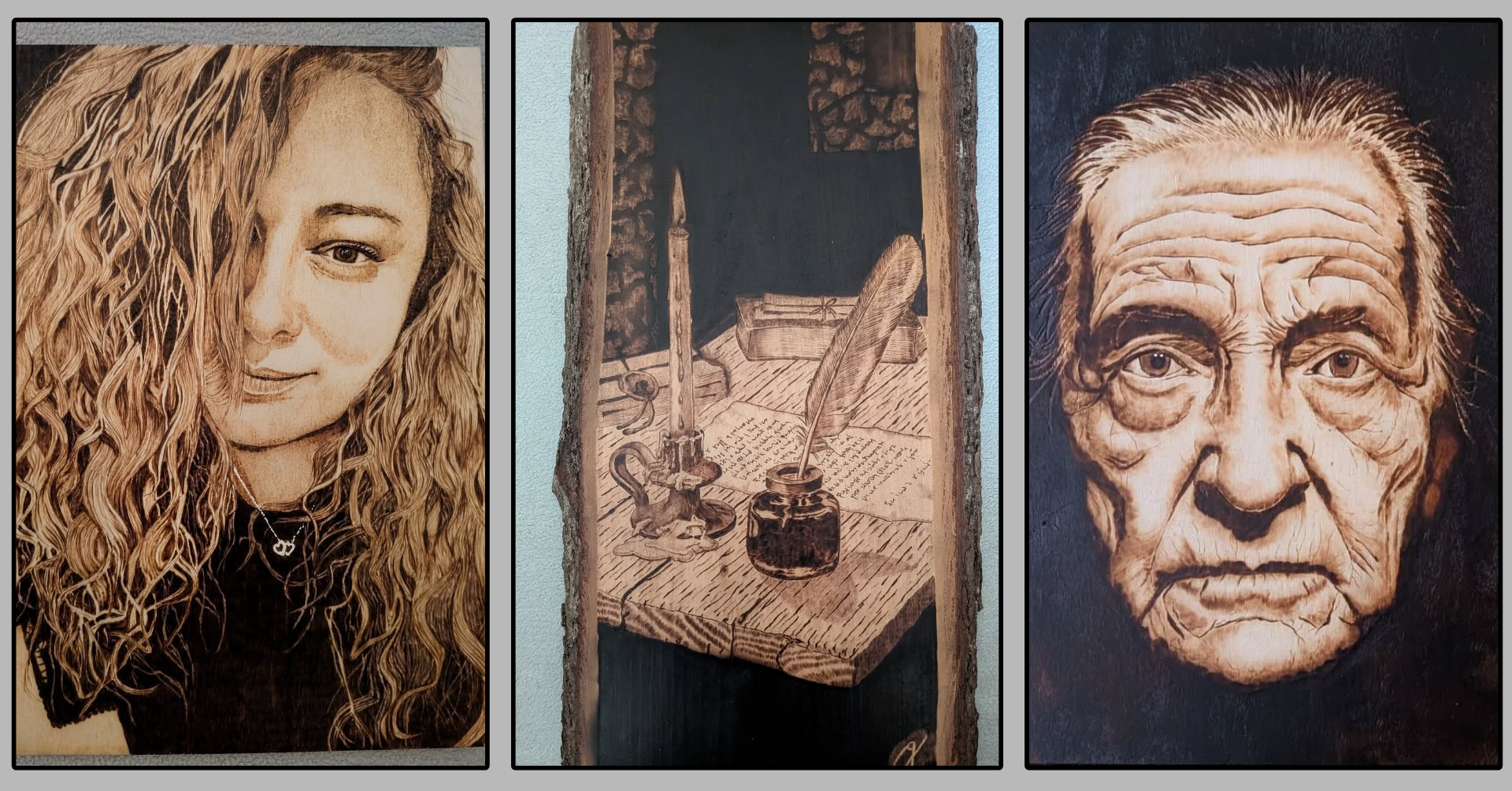 Gaudentius pyrography: workshop pyrografie