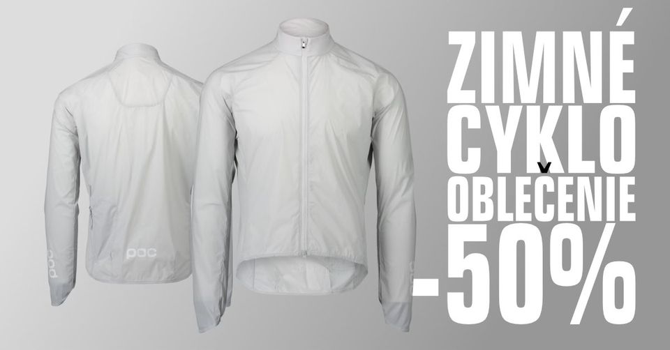 -50% NA ZIMNÉ CYKLOOBLEČENIE