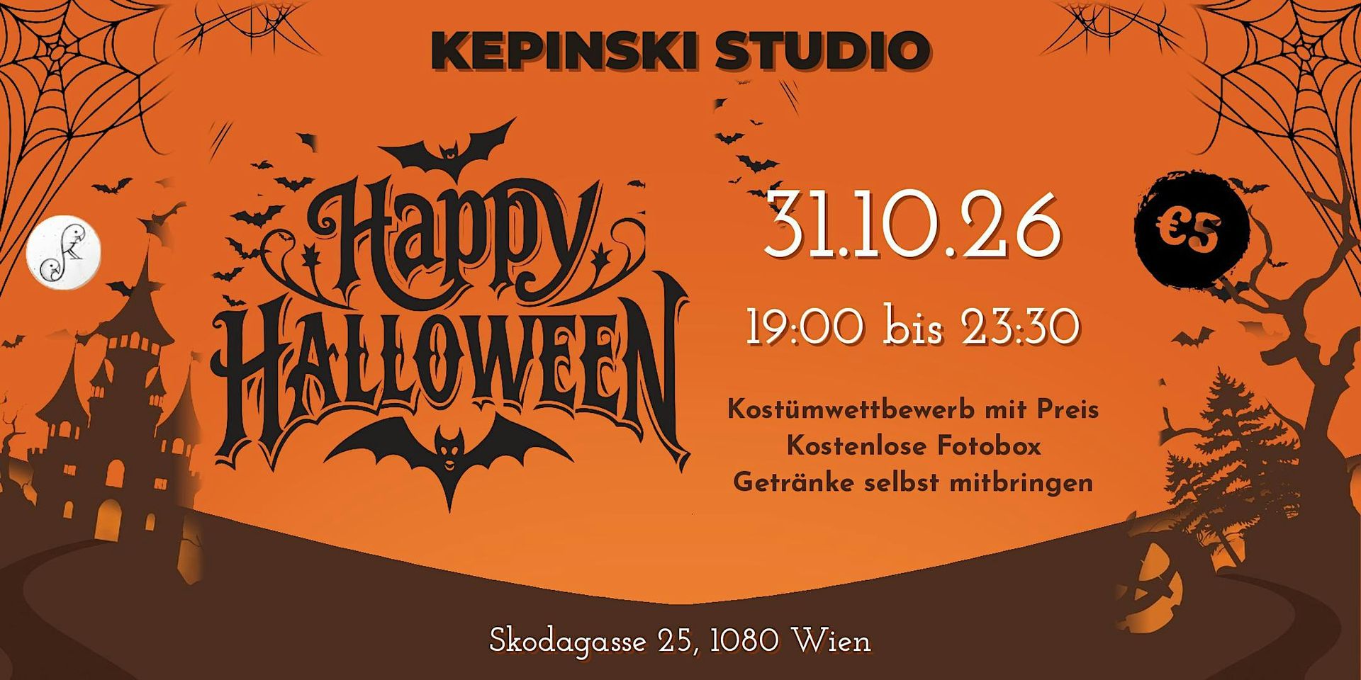 Halloween Party at Kepinski Studio | Kostümwettbewerb & Fotobox