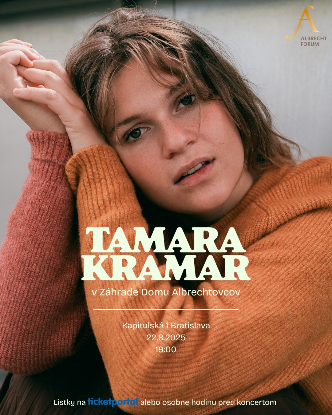 TAMARA KRAMAR v Záhrade Domu Albrechtovcov