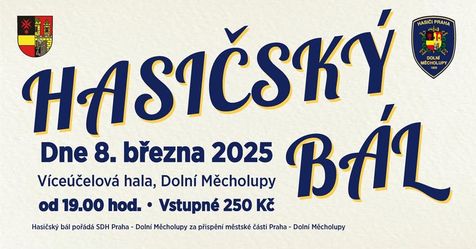 Hasičský bál 2025