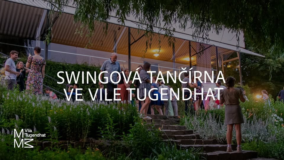 Swingová tančírna v zahradě vily Tugendhat