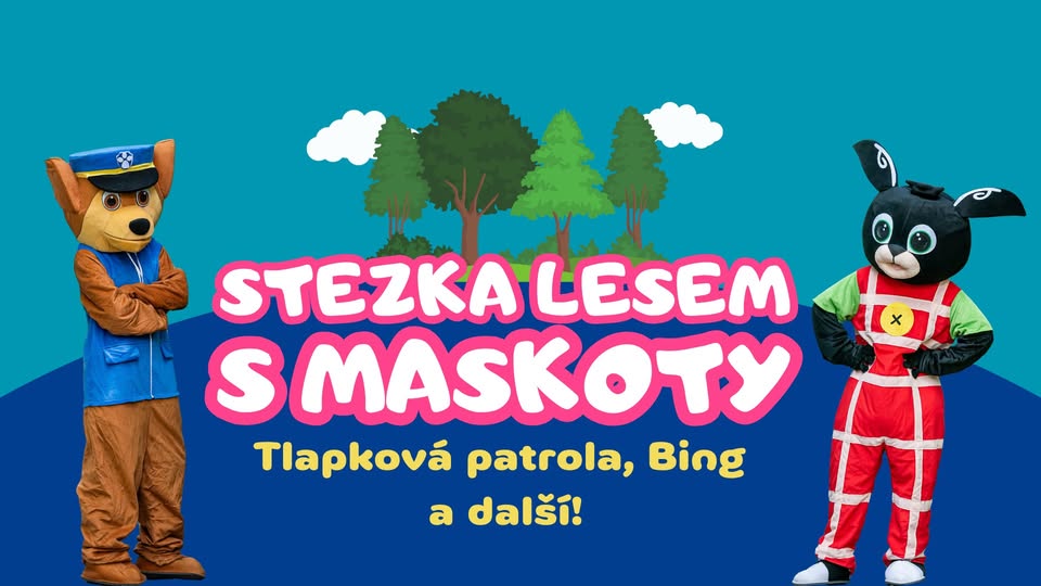 Stezka lesem s maskoty! Brno