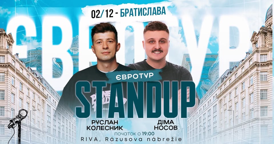 Діма Носов та Руслан Колесник в Братиславі!