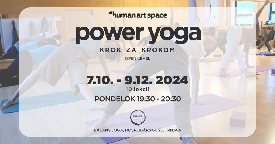 kurz "POWER YOGA - KROK ZA KROKOM"