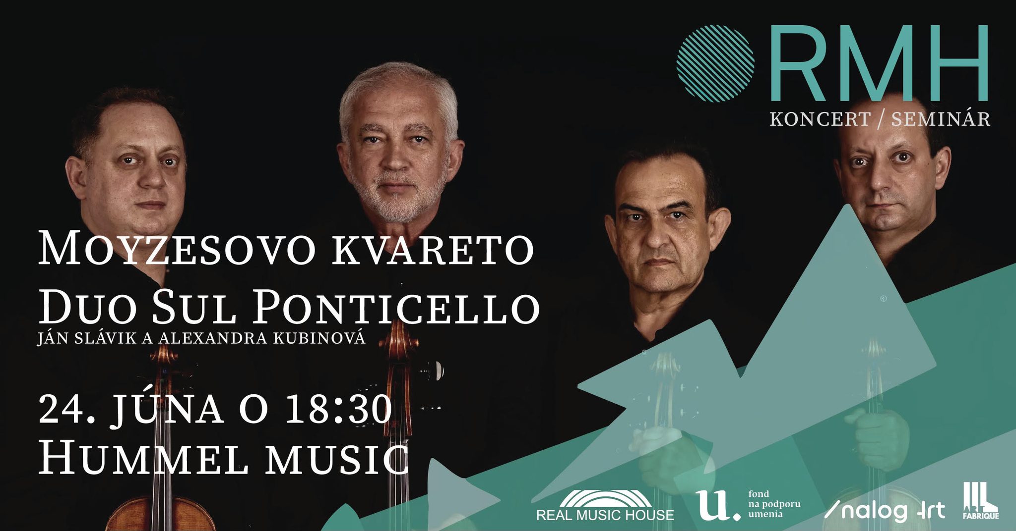 RMH Uvádza / Dialóg - Moyzesovo kvarteto / Duo Sul Ponticello