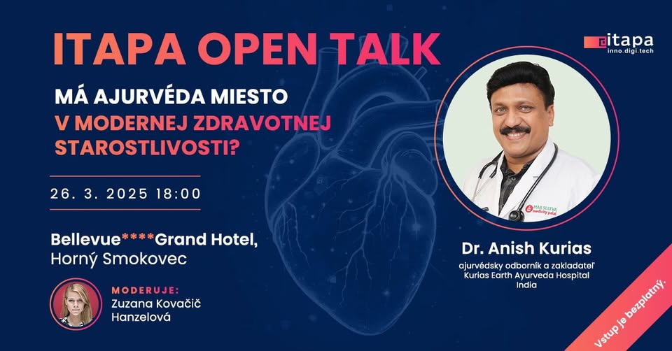 ITAPA OPEN TALK: Má ajurvéda miesto v modernej zdravotnej starostlivosti?