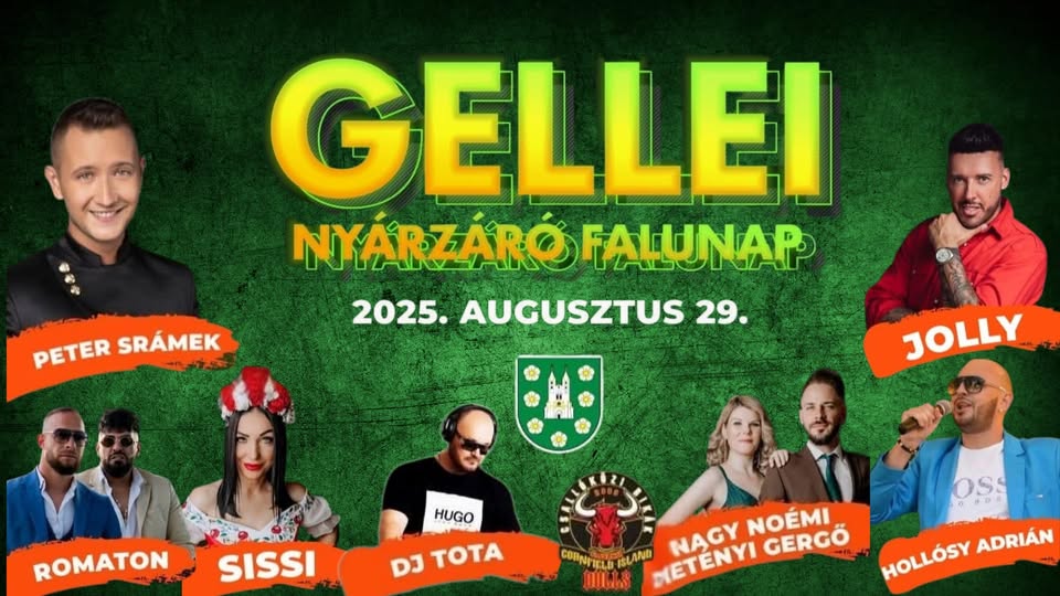GELLEI NYÁRZÁRÓ FALUNAP