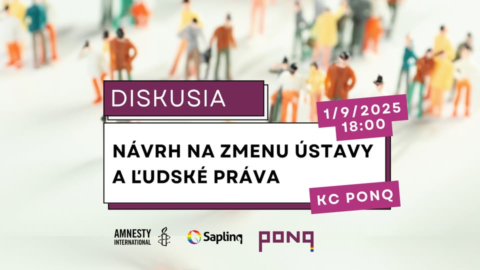Diskusia: Návrh na zmenu ústavy a ľudské práva