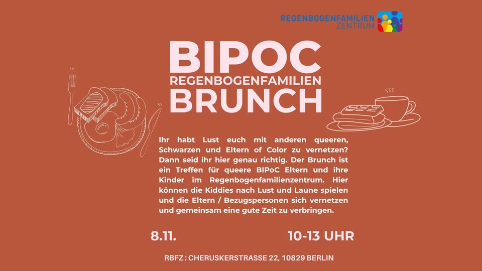 Brunch für BIPoC Regenbogenfamilien