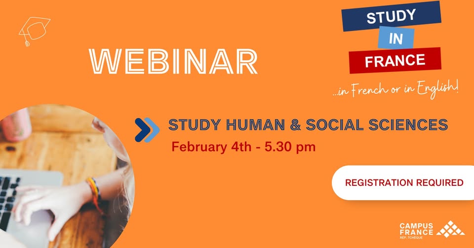 Webinar "Study human and social sciences in France"