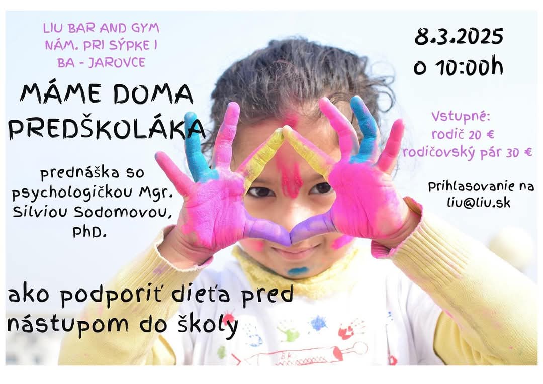 MÁME DOMA PREDŠKOLÁKA