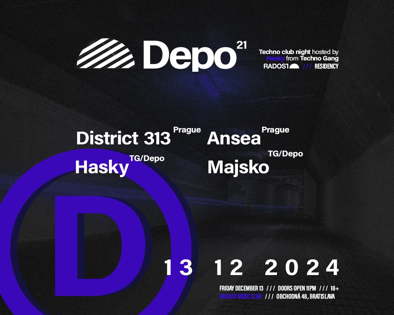 Depo club night | District 313 > Hasky > Ansea > Majsko