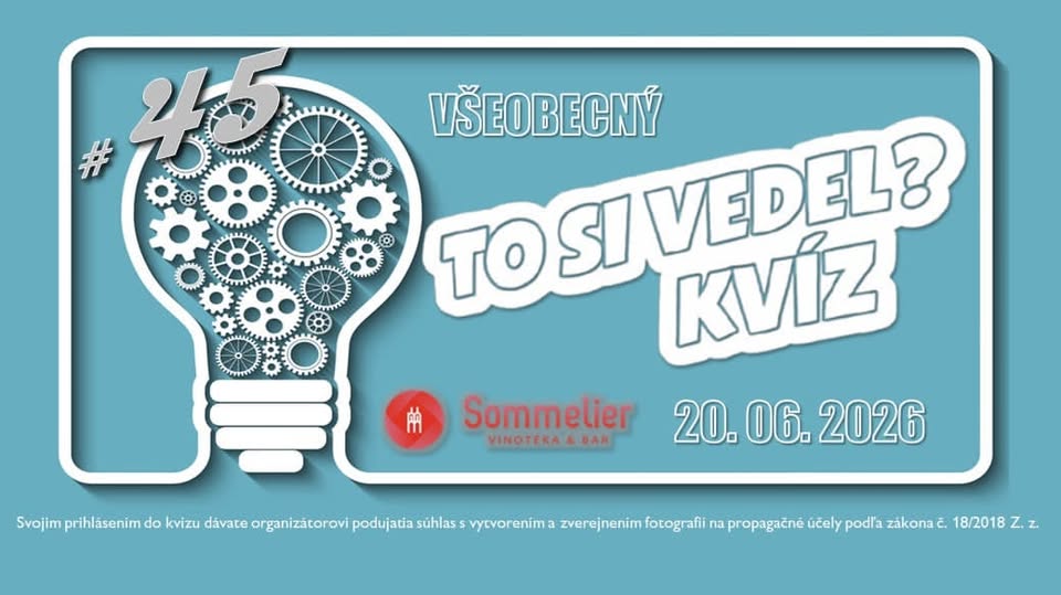 TO SI VEDEL? kvíz - FINÁLE