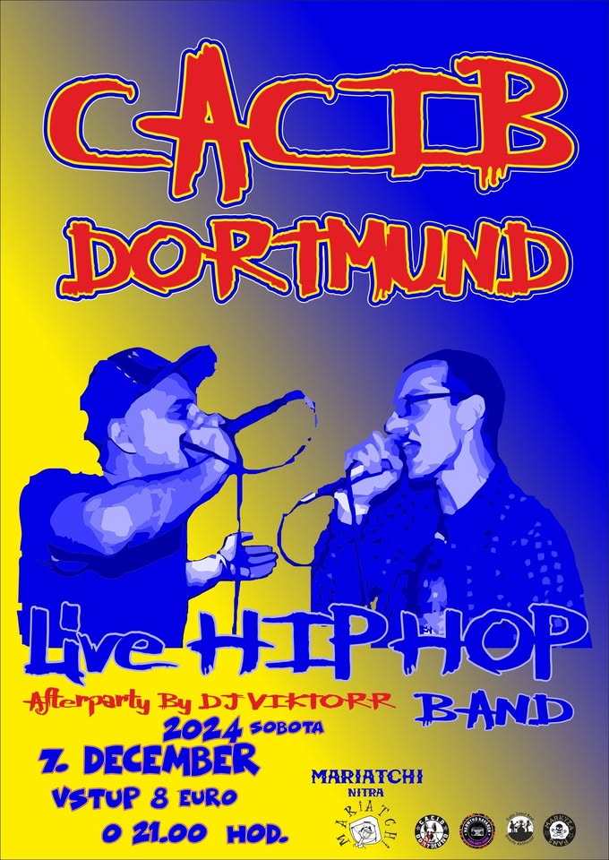 CACIB DORTMUND Live HIP HOP band & afterparty by DJ VIKTORR