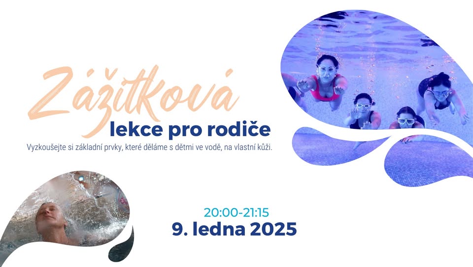 Zážitková lekce pro rodiče | Plaváček Praha