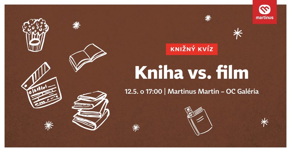 Knižný kvíz: Kniha vs seriálové a filmové spracovanie