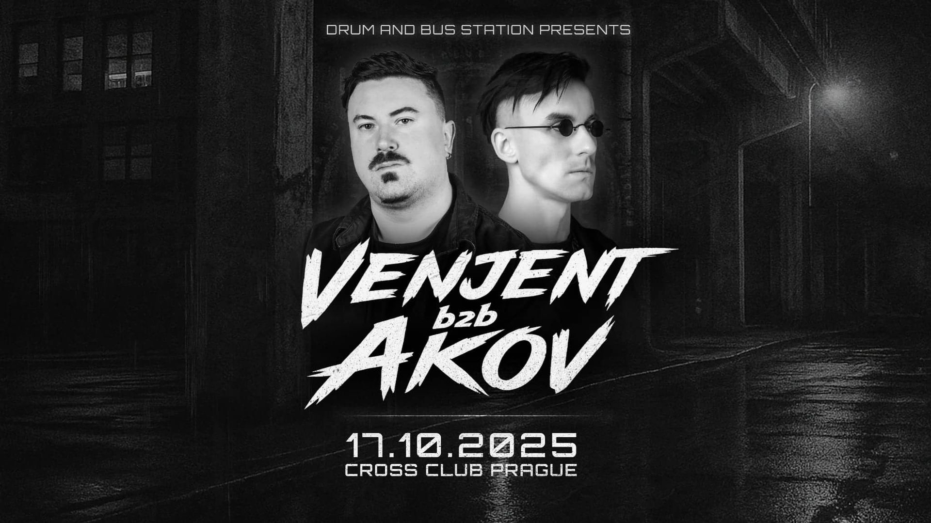 Drum and Bus Station w/ Venjent B2B Akov (1st time ever)