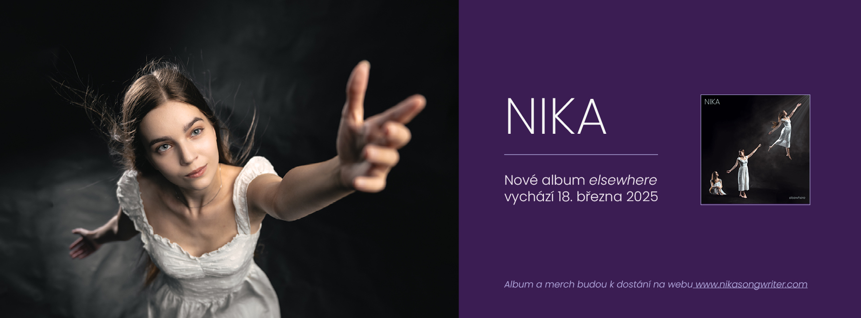 NIKA – křest alba Elsewhere