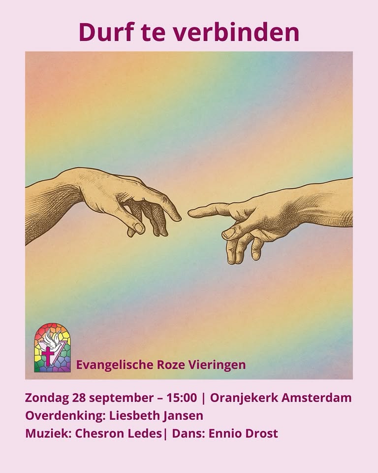 Roze viering in Amsterdam