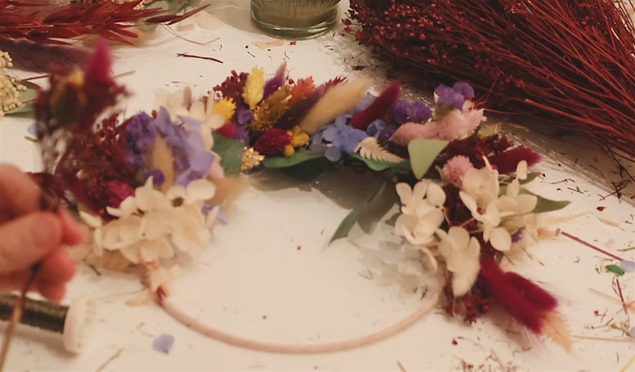 Dried Flower Wreath Workshop