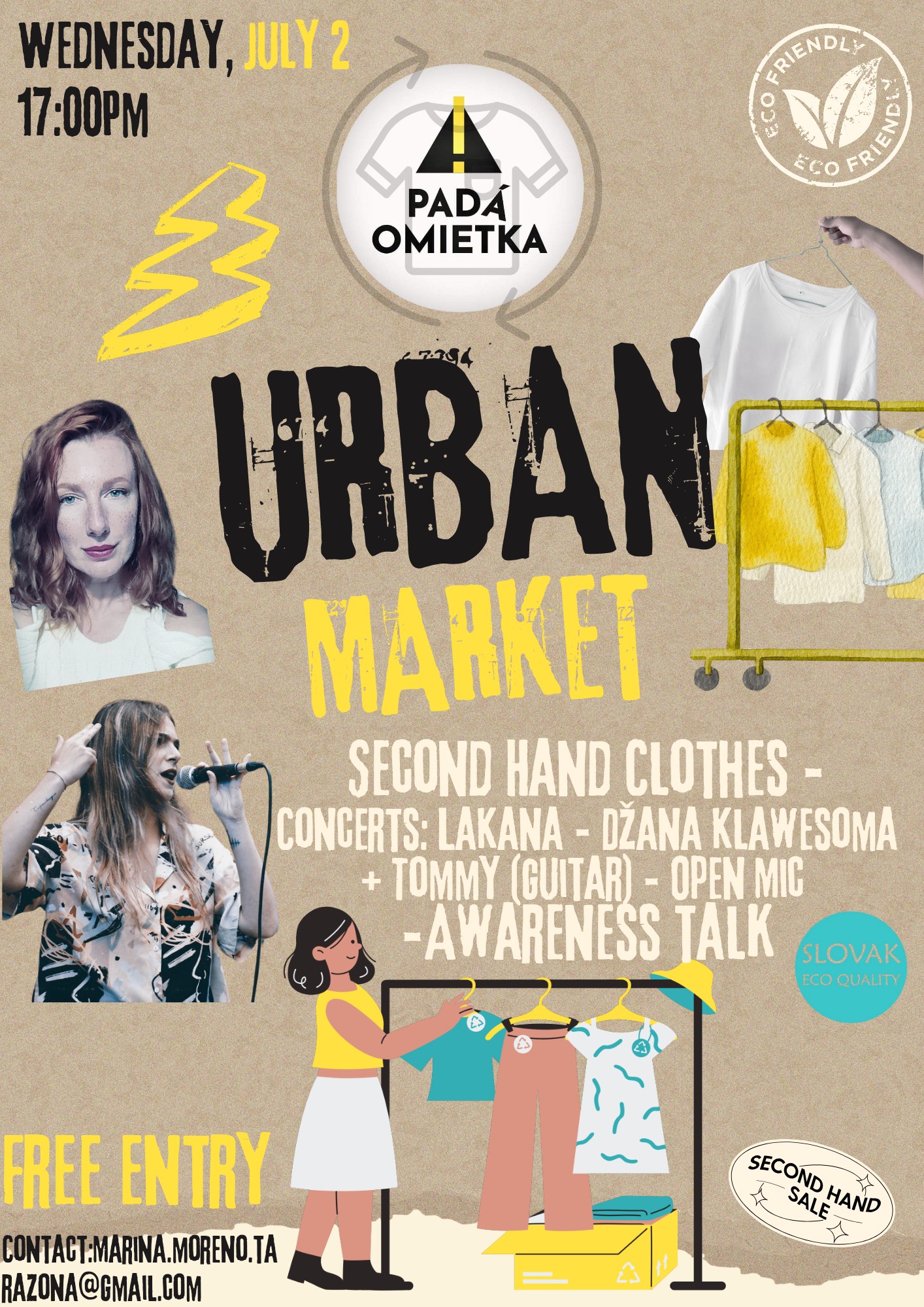 URBAN MARKET 2025 👗💚👚 New & Second Hand BIG SALE