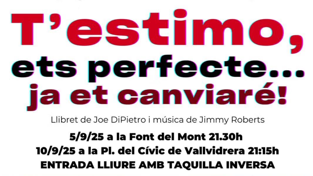 🥾🌳🎭 FIESTAS DE VALLVIDRERA: EXCURSIÓN & TEATRO 🎭🌳🥾