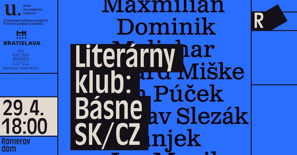 Literárny klub: Básne SK/CZ