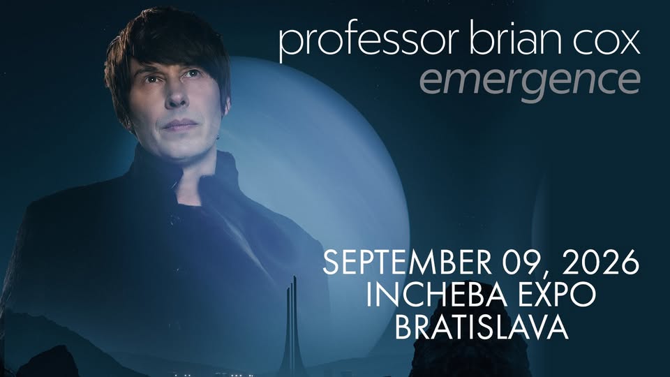 Brian Cox: Emergence - Bratislava