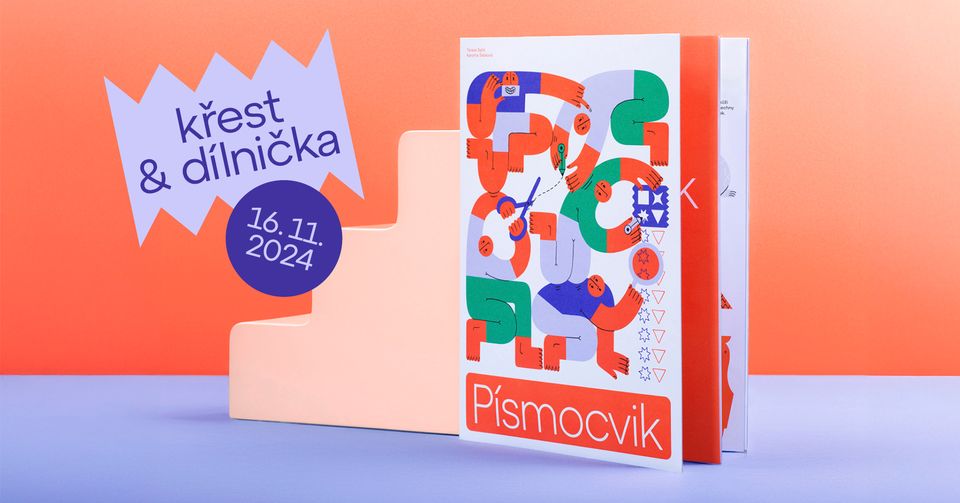 Křest Písmocviku + výtvarná dílna s autorkami Terezou Saitz a Karolínou Šebkovou