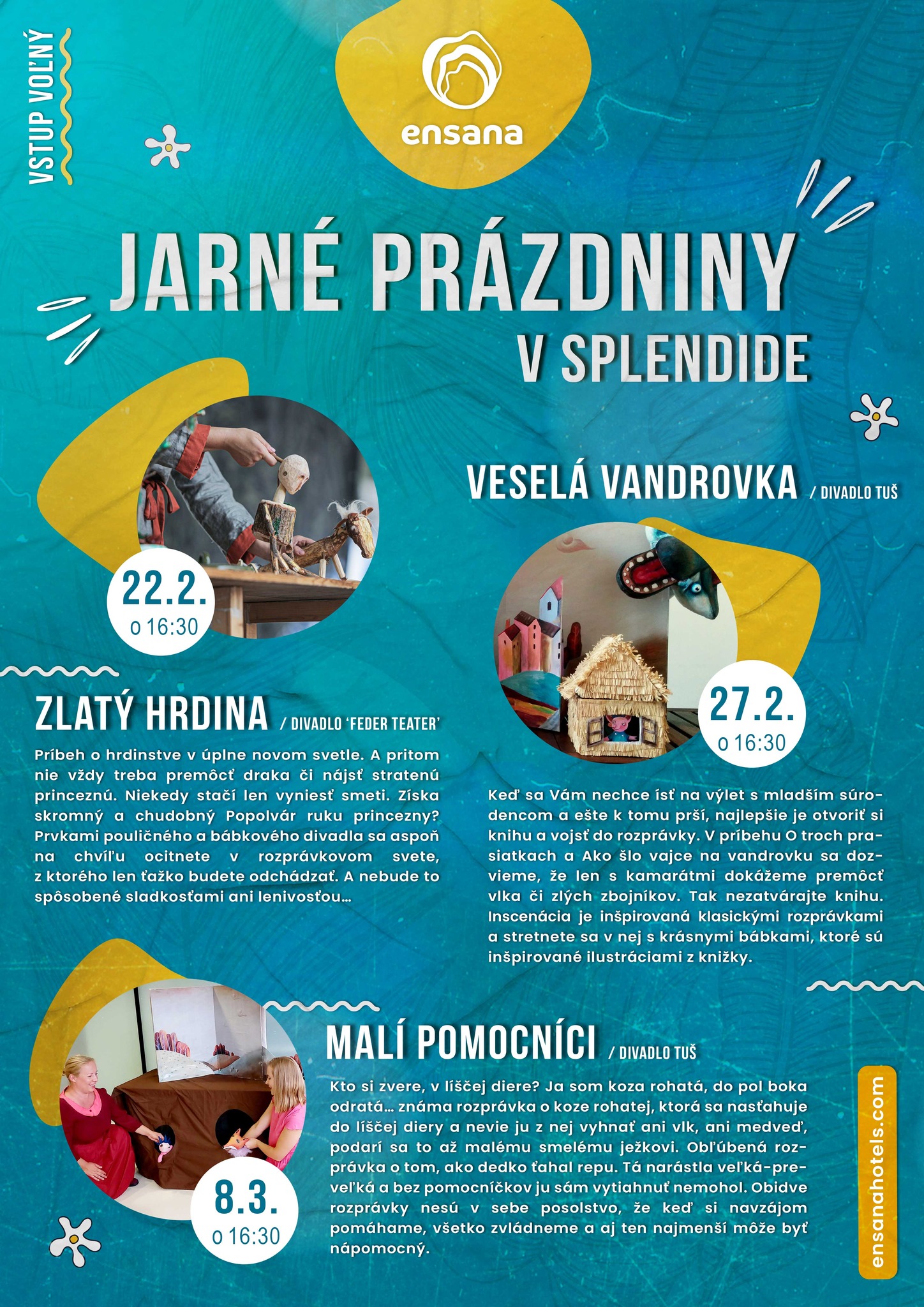 Jarné prázdniny v hoteli SPLENDID