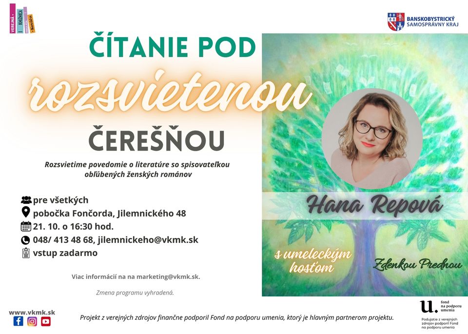 HANA REPOVÁ v knižnici