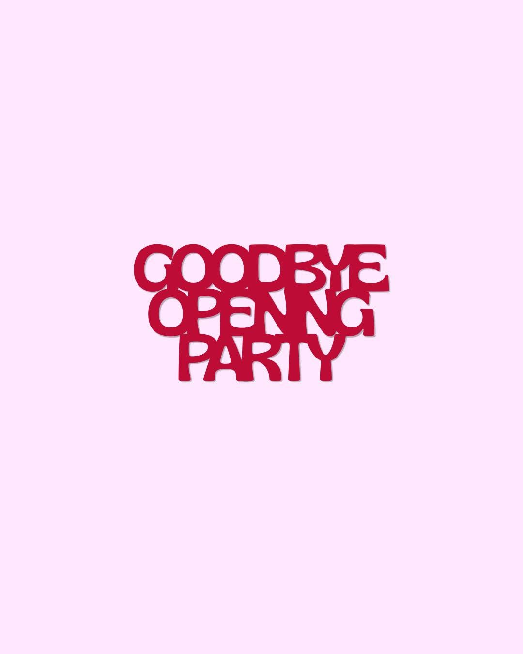 GOODBYE SAFE SPACE, HELLO HNÍZDO PARTY