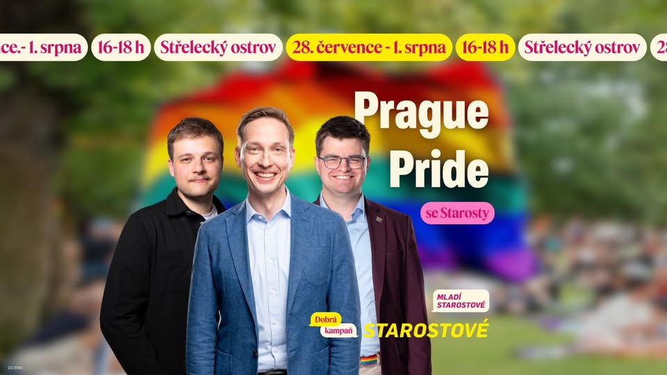 🌈 Prague Pride se Starosty