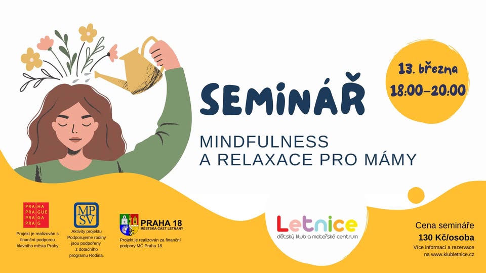 Seminář Mindfulness a relaxace pro mámy