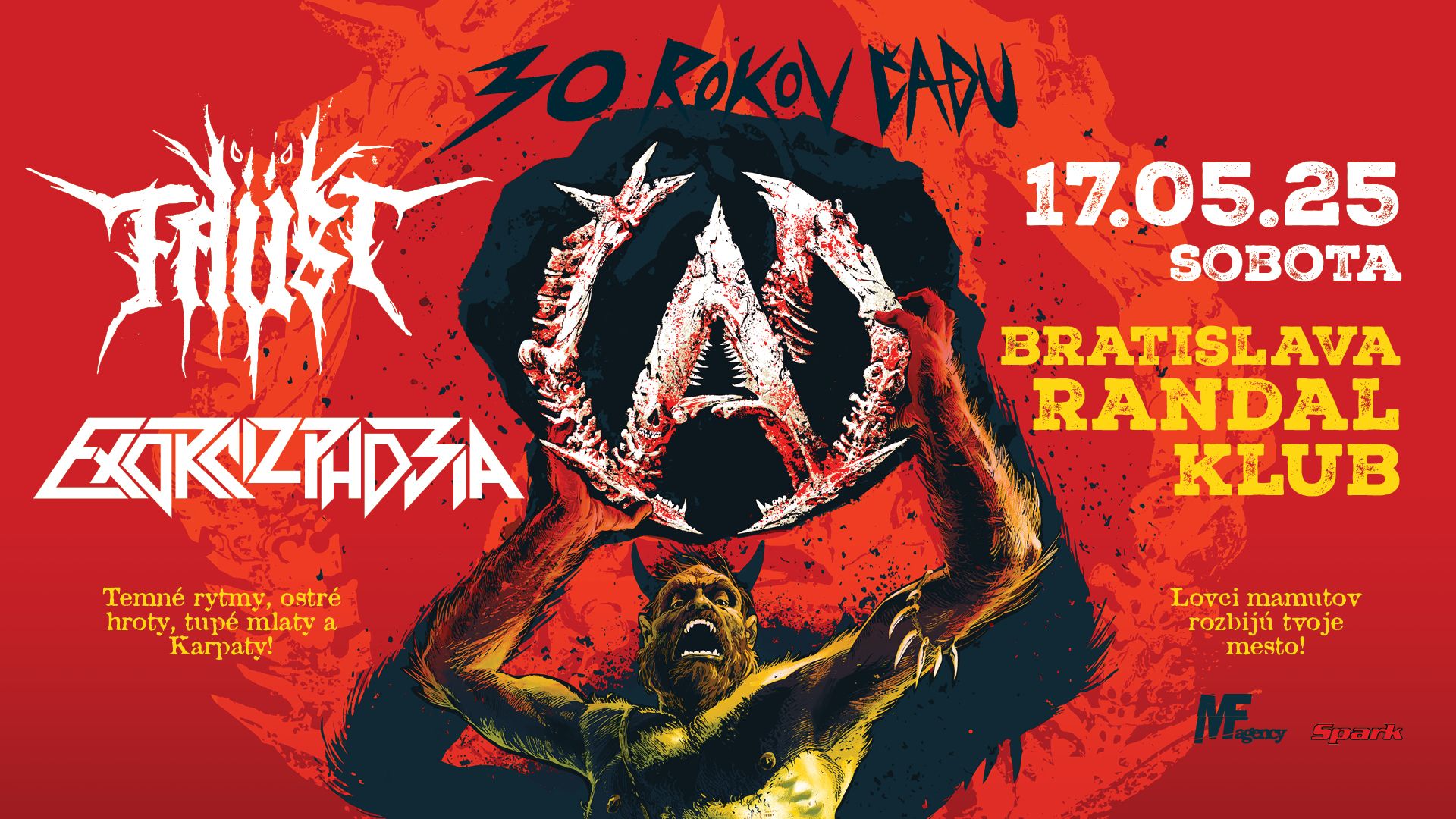 30 years Čad - Čad / Exorcizphobia / Faüst - Bratislava