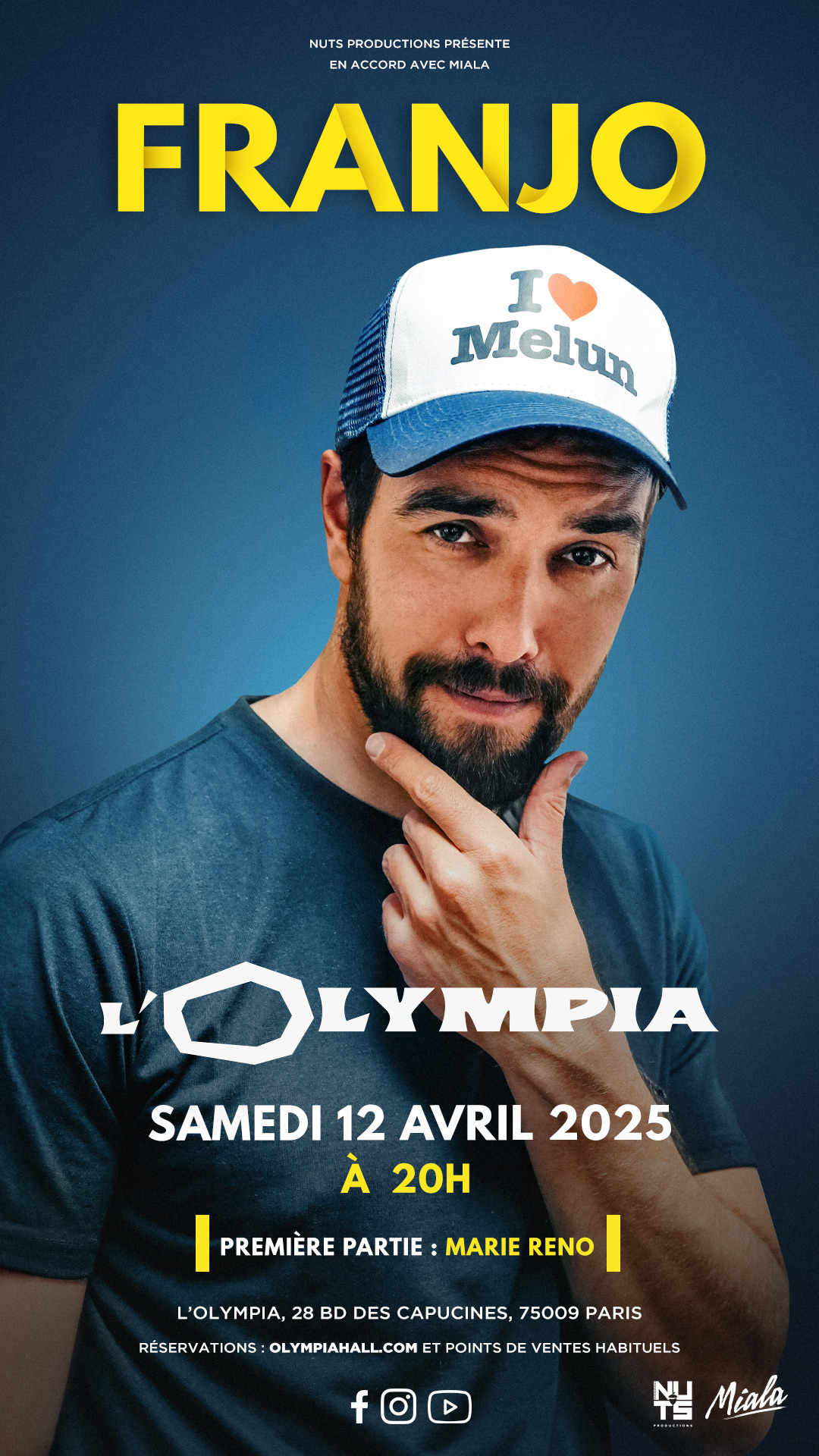 FRANJO à L'OLYMPIA