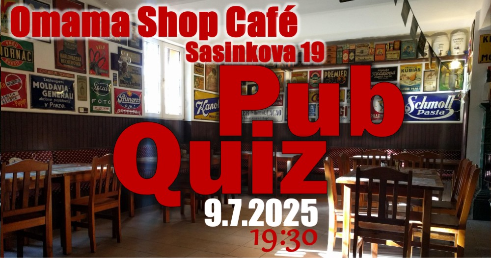 Pub Quiz v Omama Shop Café