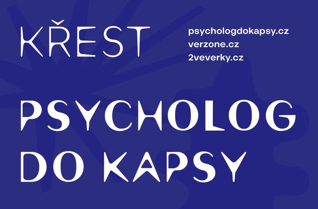 Křest knížky Psycholog do kapsy