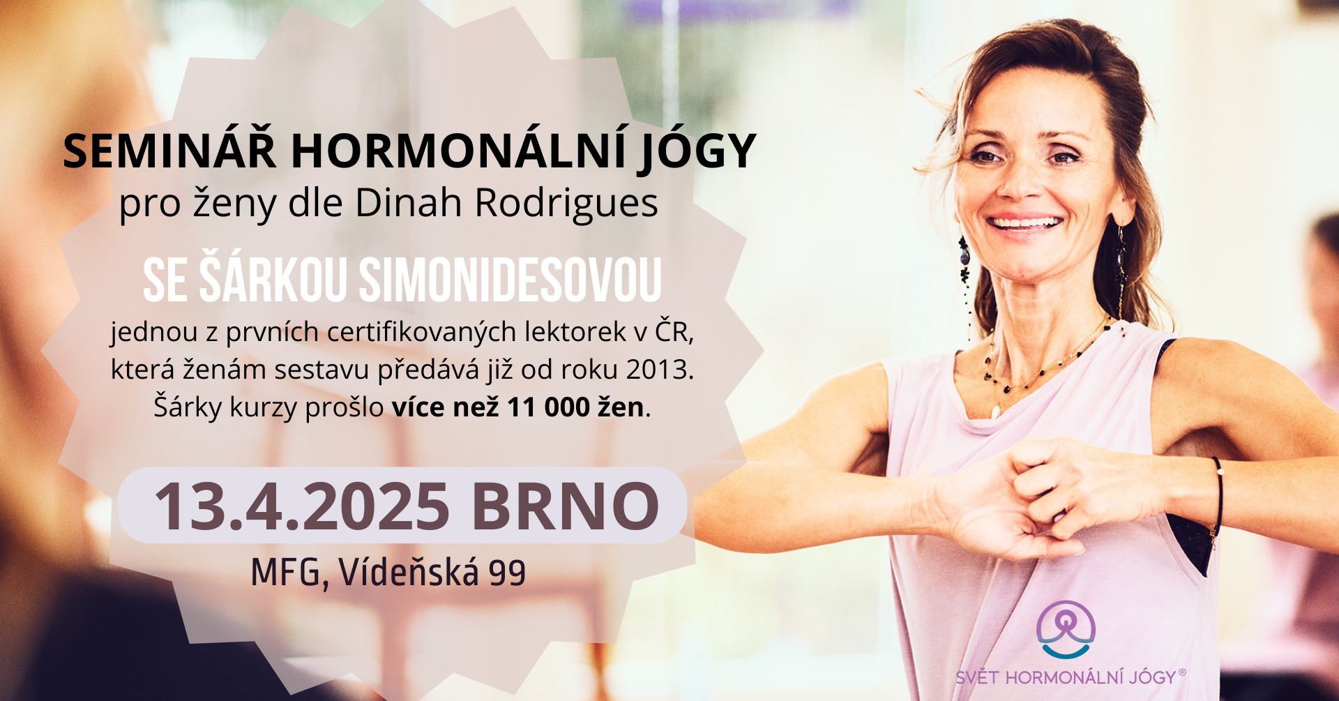 Jednodenní seminář hormonální jógy | Brno