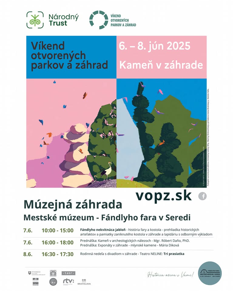 Víkend otvorených parkov a záhrad