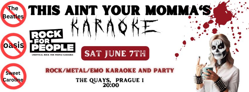 this ain't your mommas karaoke (JUNE 7th)