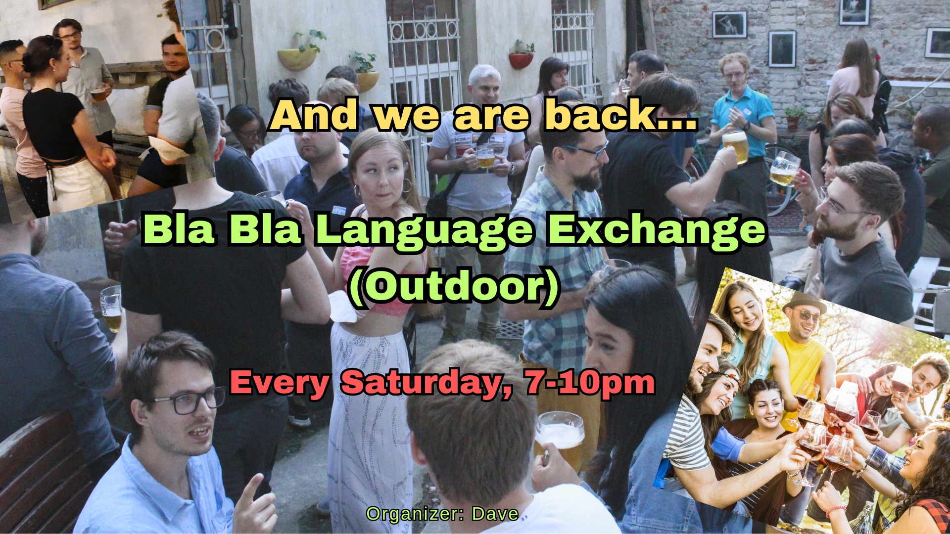 Prague (Outdoor) BlaBla Language Exchange - Every Saturday